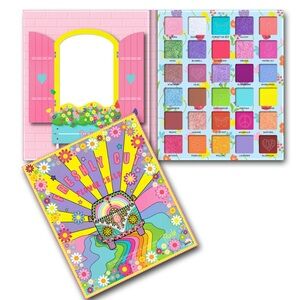 New RUDE Flower Child 30 Pressed Pigment and Shadows Palette - Freshly Cut
